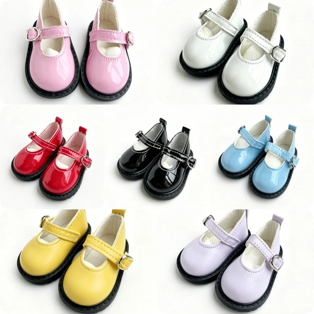 Фото Новые туфли для кукол в стиле Мэри Джейн, 6,5 см, для кукол 1/4 (32 см) Paola Reina, Mia Corolle, модная обувь для милых девочек, аксессуар, подарок №1