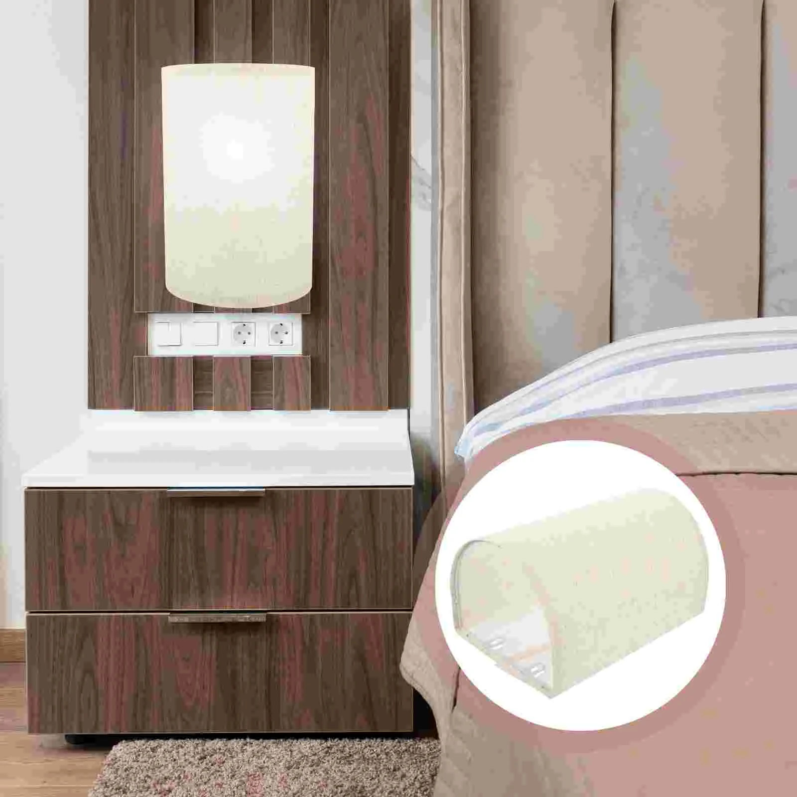 

Luminous Fabric Lampshade Indoor Wall Sconce Pendant Light Shades Desk Lampshades