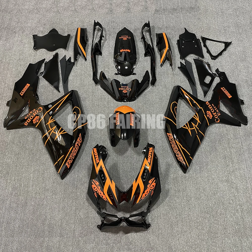 

New ABS Whole Motorcycle Fairings Kits For GSXR600 GSXR750 GSX-R 600 750 2008 2009 2010 K8 K9 Injection Full Bodywork Cover