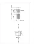 

191B20-11-022S54-11 внутренняя гайка колеса TGA YM дисковый тормоз (короткий) M22 × 1,5 × 63