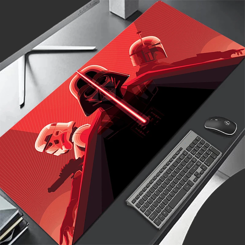 

Star Wars Mousepad Xxl Gaming Mouse Pad Desk Protector Pc Gamer Accessories Keyboard Mat Large Extended Mice Keyboards Office