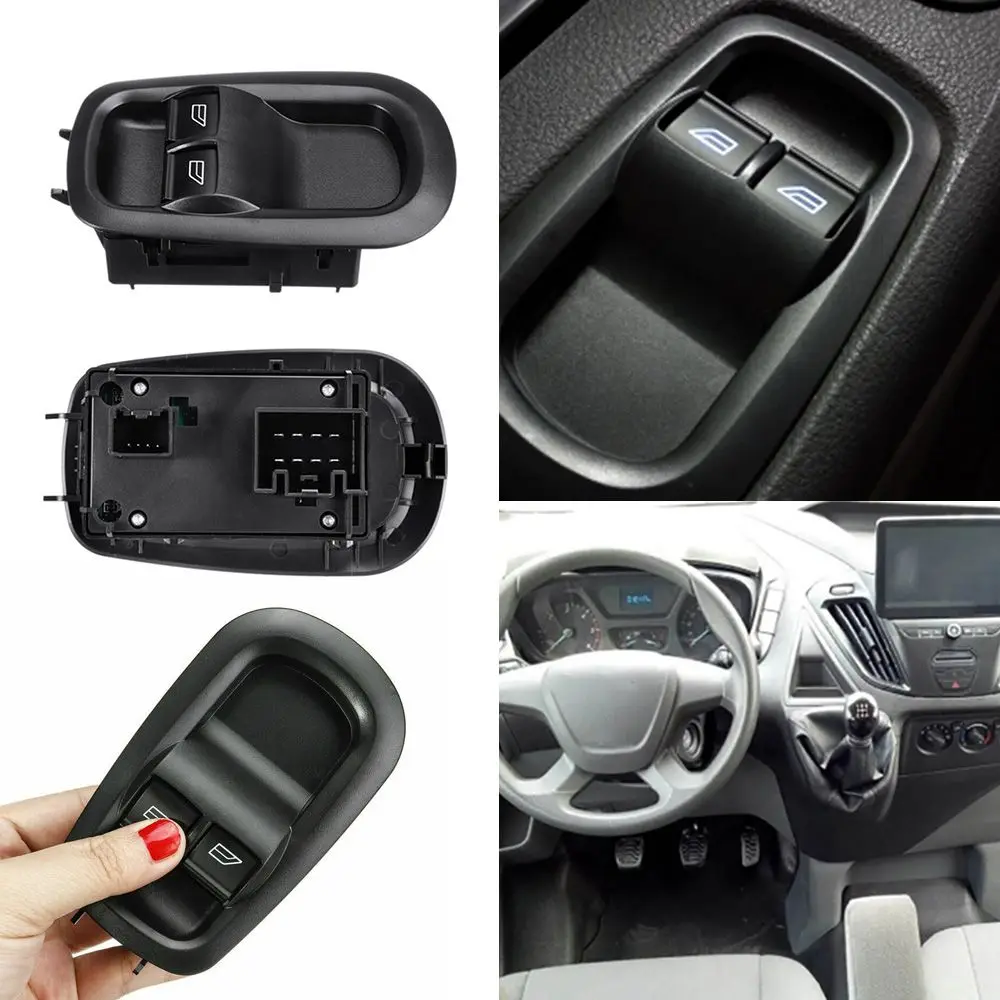 

Дверь, двойное окно, переключатель для Ford Transit MK8 Custom 2014 +, двойная кнопка управления электрическим стеклом OEM 1791339