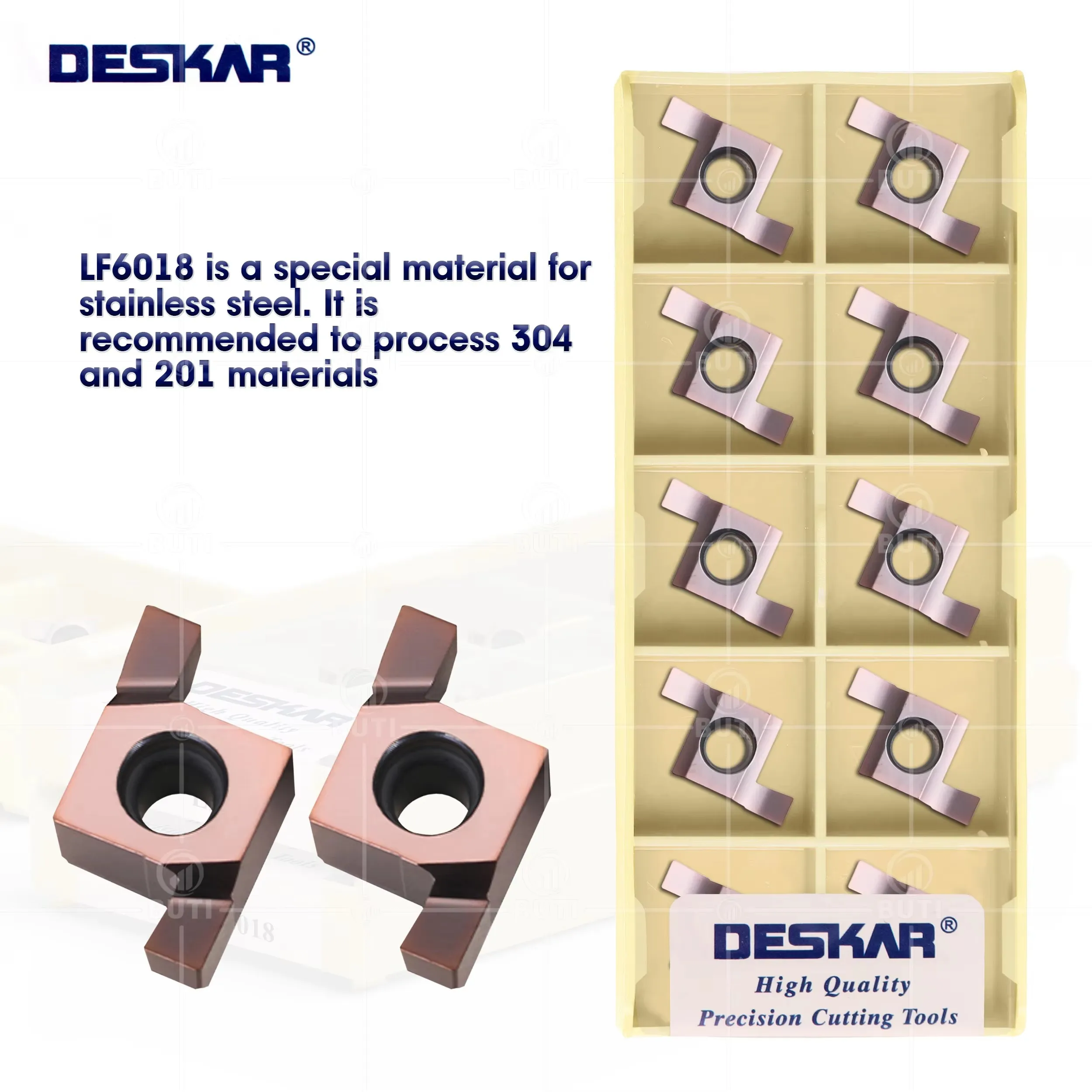 

DESKAR 100% оригинал 7GR 8GR 9GR 100 150 300 LF6018 Токарный станок с числовым управлением долбежные лезвия Твердосплавные вставки Запчасти для режущих инструментов