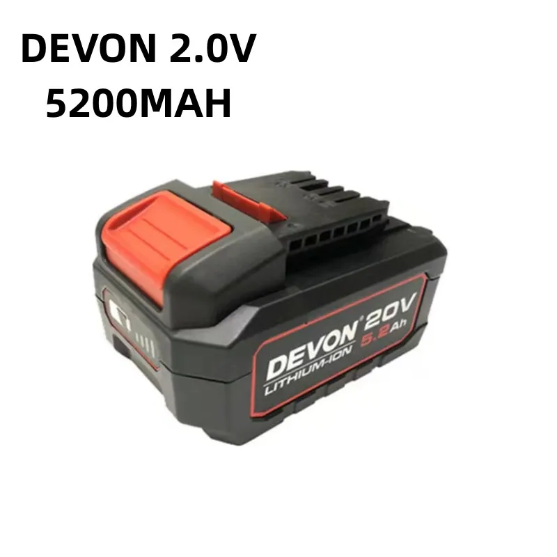 

Original DEVON 5200mah Lithium Ion Battery DEVON 5401 2903 5733 5378 5339 Power Tools Portable spare parts