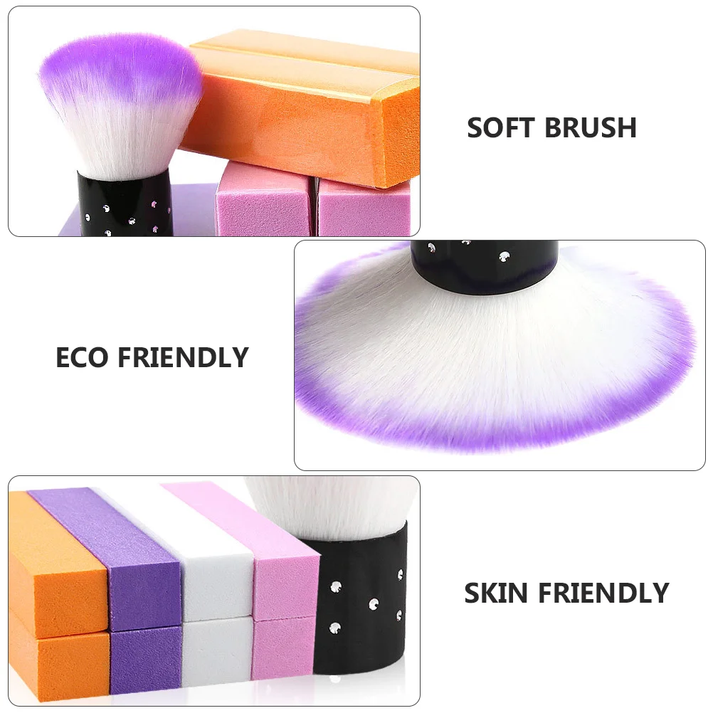 Комбинированный набор для маникюра Пилочки ногтей Буферный акриловый