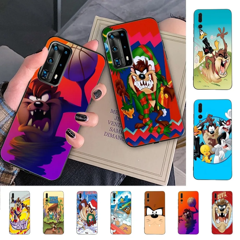 Чехол для телефона с рисунком T-Taz-Manias T-Tasmanians Huawei P 8 9 10 20 30 40 50 Pro Lite Psmart Honor 70 Mate 20lite