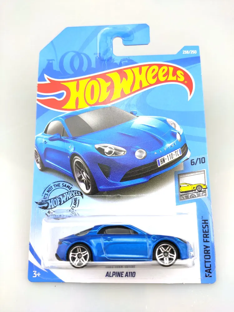 Hot Wheels 1:64 Автомобиль ALPINE A110 металлическая литая модель автомобиля детские