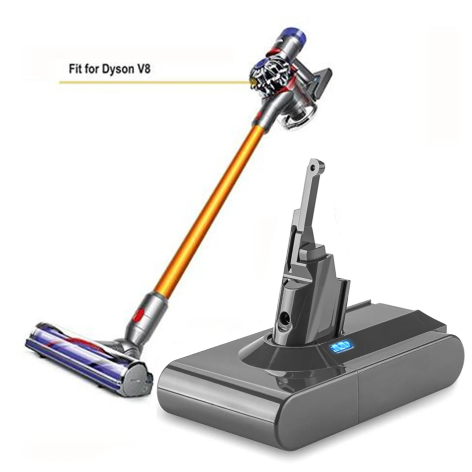 

Batterie rechargeable pour aspirateur Dyson V8 absolu/duveteux/Animal/ Li-ion, 6000mAh, 21.6V, L50 Batterie rechargeable pour a