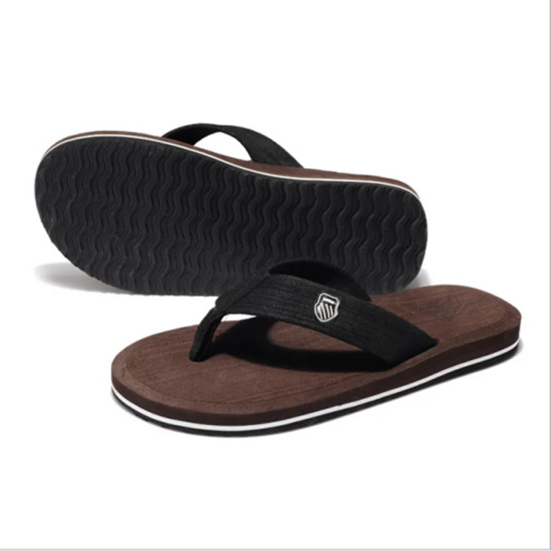 

Big Size EUR 39~48 Summer slippers flip flop men Outdoor For Casual Walking Cool slippers beach man /free/life TT