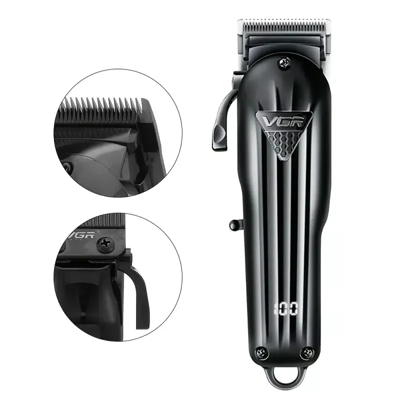 in Clippers For Men,  Hair Clipper Gradient  Clipper Blade Adjustable USB Rechargeable sonic home appliance hair dryer Hair enlarge
