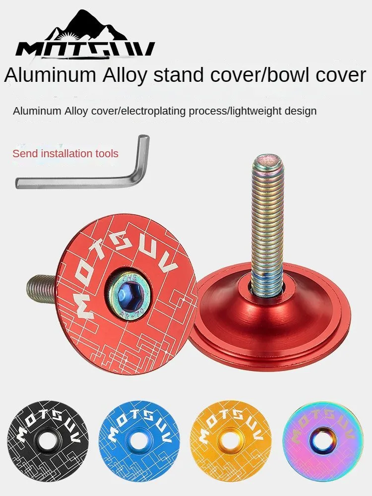 

Mountainbike Roadbike Bicycle Colorfulbowlsetcover Sunflowertopcover Faucethandle Verticalcover Frontforkscrewaccessories