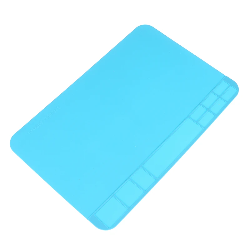 

1Pcs Heat Insulation Working Mat Heat-resistant Soldering Station Repair Insulation Insulator Silicone Pad Maintenance Platform