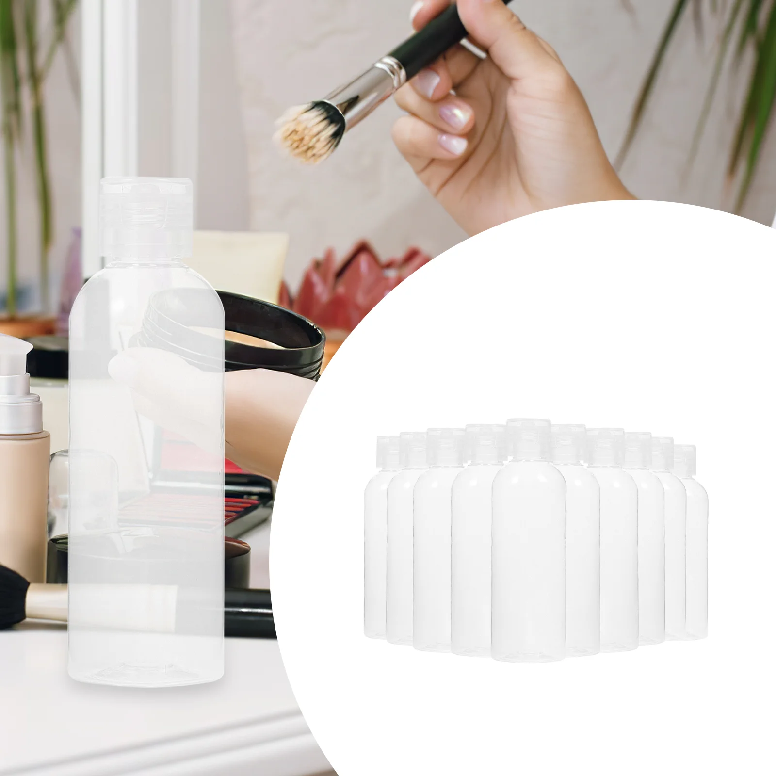 

Squeeze Bottle Travel Shampoo Containers Size Toiletry Bottles Toiletries Conditioner