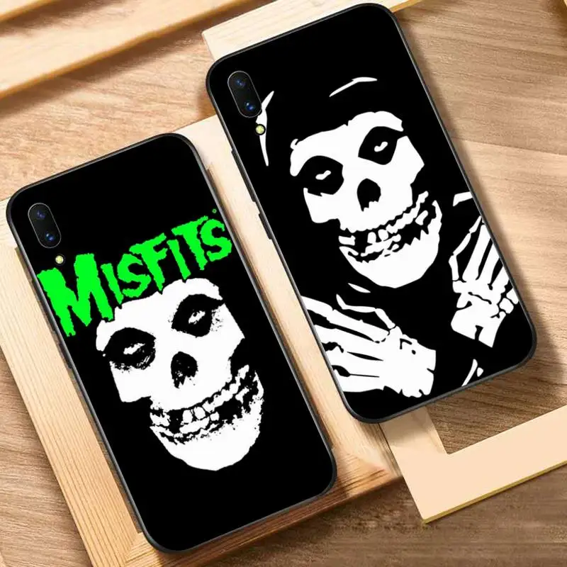 

The Misfits Glenn Danzig Phone Case For Oppo Reno Realme C3 6Pro Cover For vivo Y91C Y17 Y19 Funda Capa