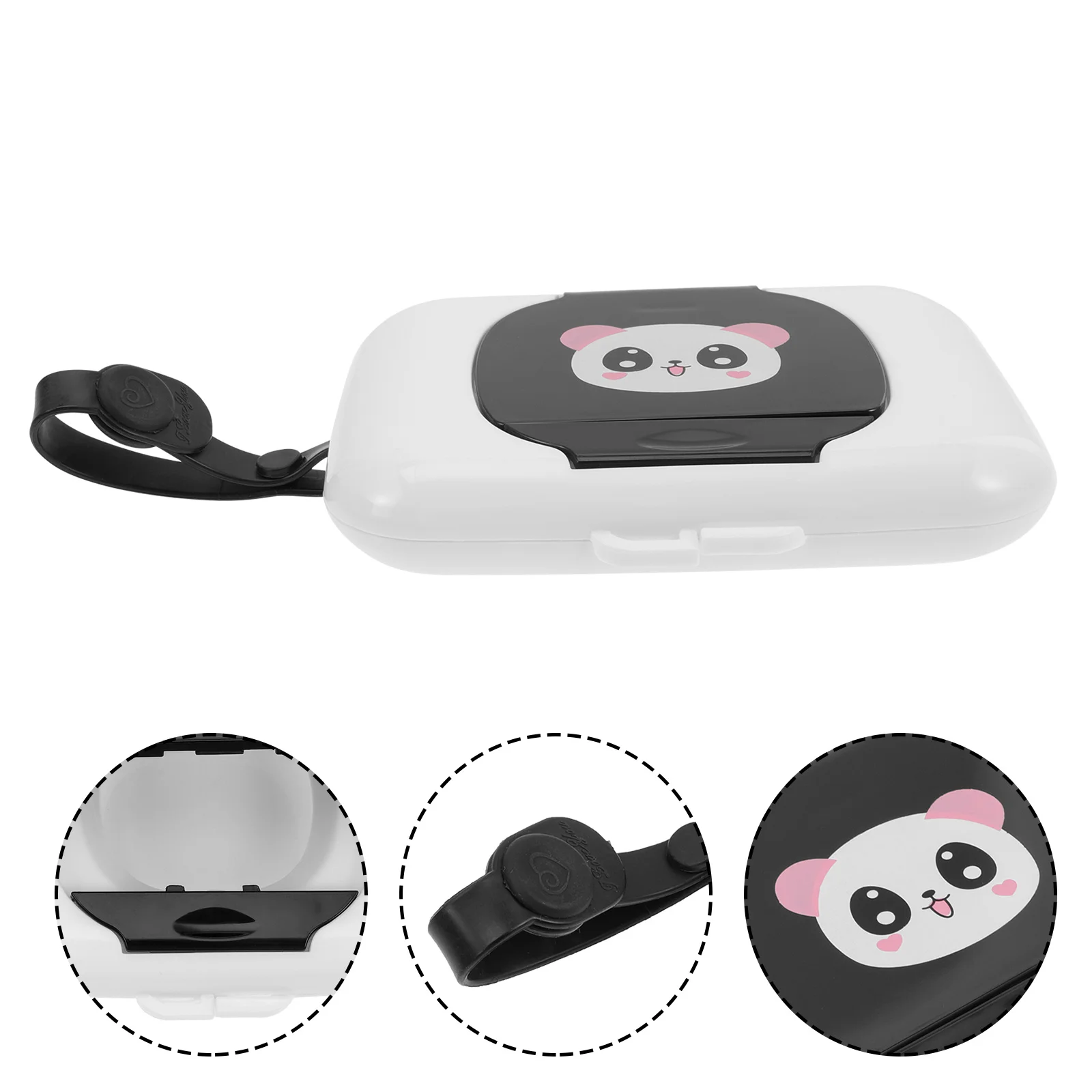 

Refillable Baby Wipes Dispenser Wet Wipes Container Wet Tissue Storage Box