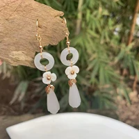 natural earrings for women jewelry gift 100 genuine gemstone