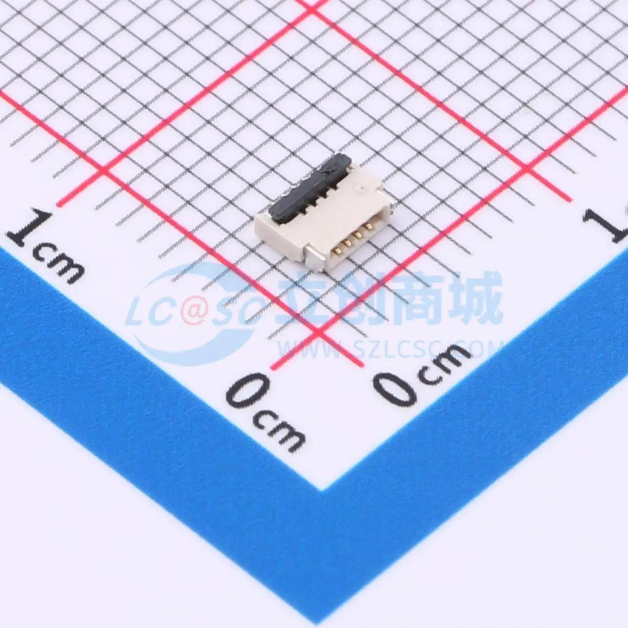 Фото 103 шт. HC-FPC-05-09-4RLTAG SMD P 0.5мм / 4P 0.5мм Разъем FFC FPC №1