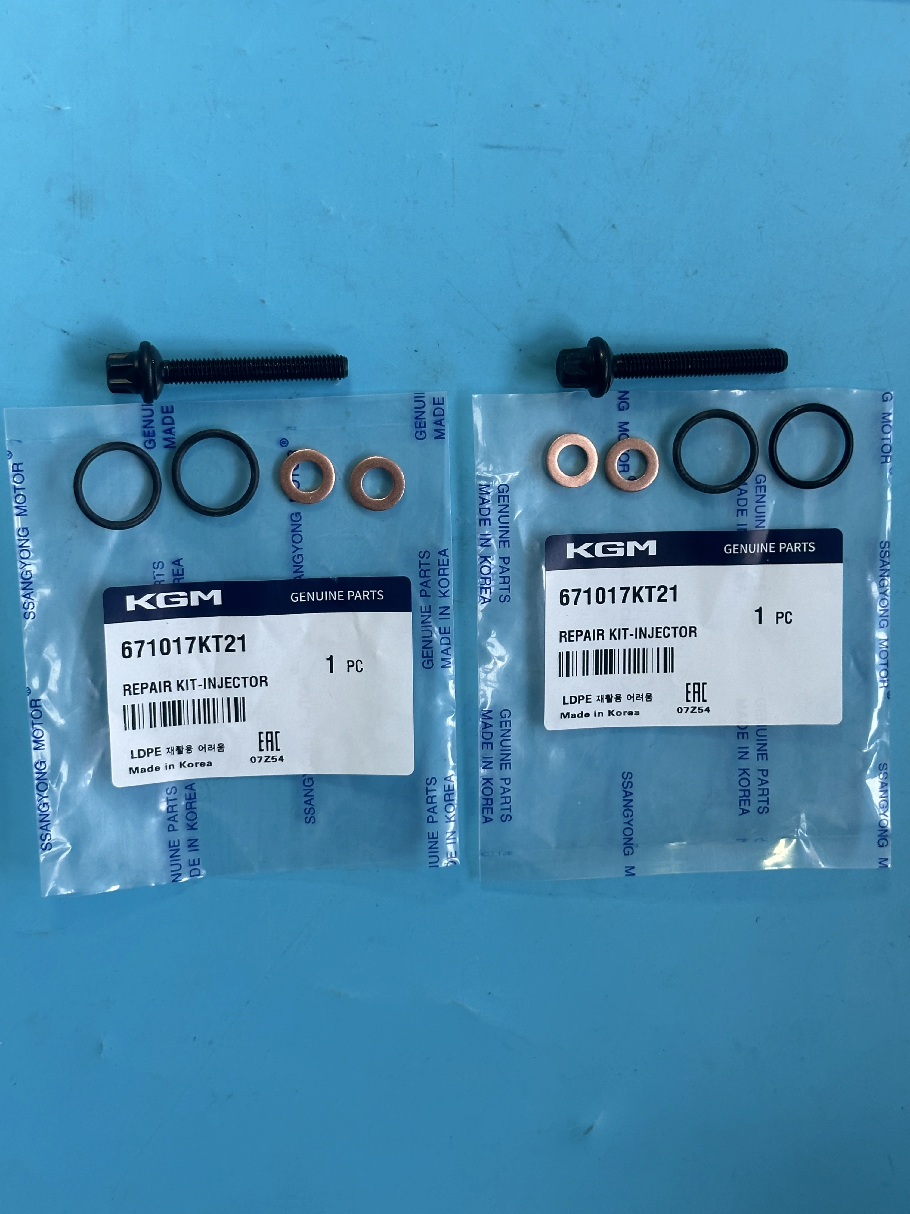 

Ремкомплект форсунок (2 шт.) 671017KT21 для Ssangyong Actyon, Korando C, Rexton, Rodius/Stavic, Rodius/Stavic II, Actyon Sports II D20