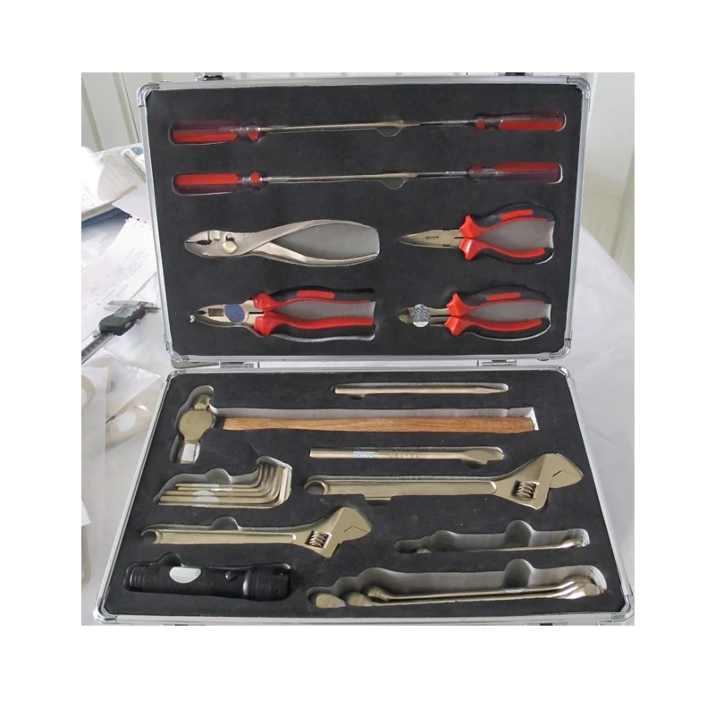 

Hebei SIKAI Non-sparking tool sets -26pcs aluminum alloy tool cabinet