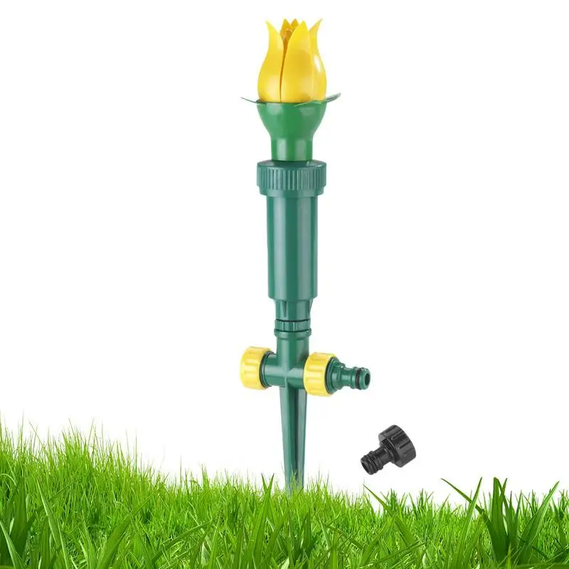 

Садовый спринклер для двора, автоматический вращающийся дождевик для сада, газона, для большой площади, разбрызгиватель