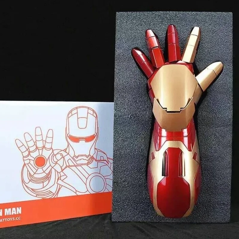 Man Glowing Arm Gloves Cosplay Performance Props Wearable Figure Toys Dolls Gifts