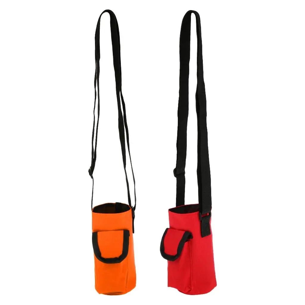 Изолированная сумка-переноска для бутылки с водой 2 шт. регулируемым плечевым