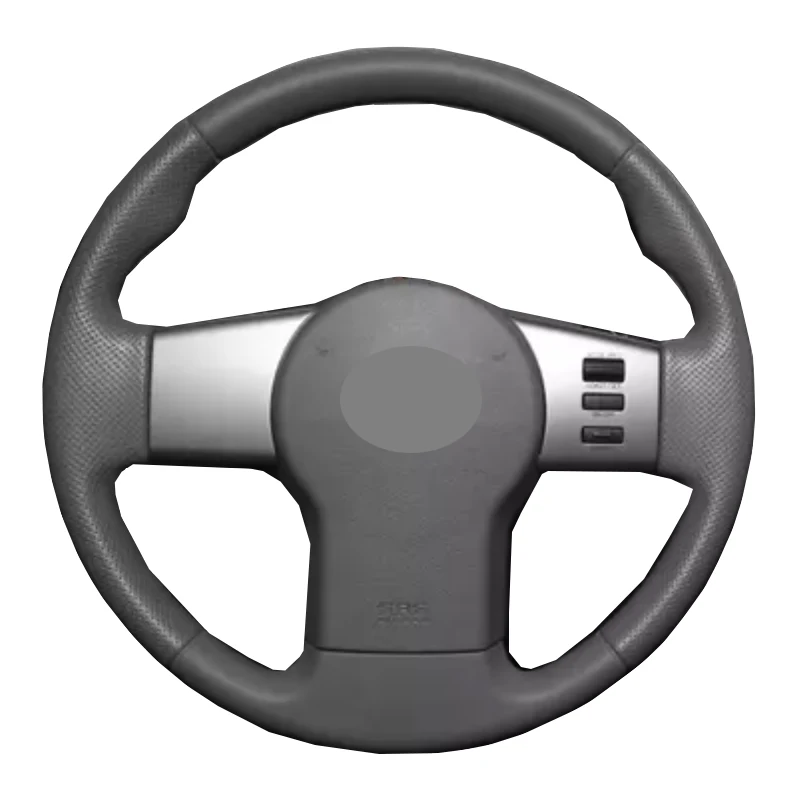 Funda para volante de coche, accesorio para Nissan Pathfinder III 2004-2013 2014 Frontier Xterra, trenza, cosido a mano