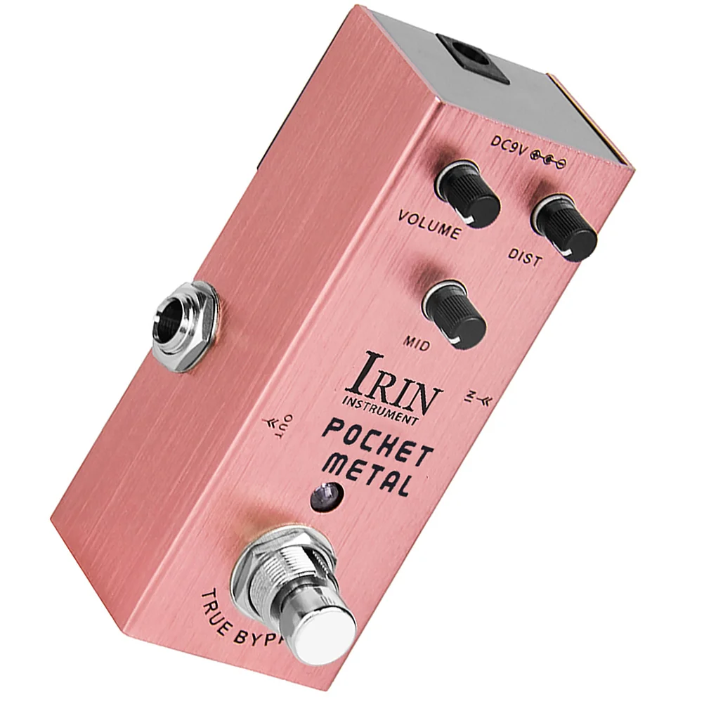 

Electric Guitar Pocket Metal Effector Guitar Effect Pedal True Bypass Effect Guitar Supply