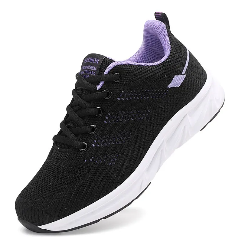 

Woman Casual Shoes Sneakers Soft Lace-up Sports Shoe Outdoor Women Mesh Running Breathable Vulcanize Tenis Mujer