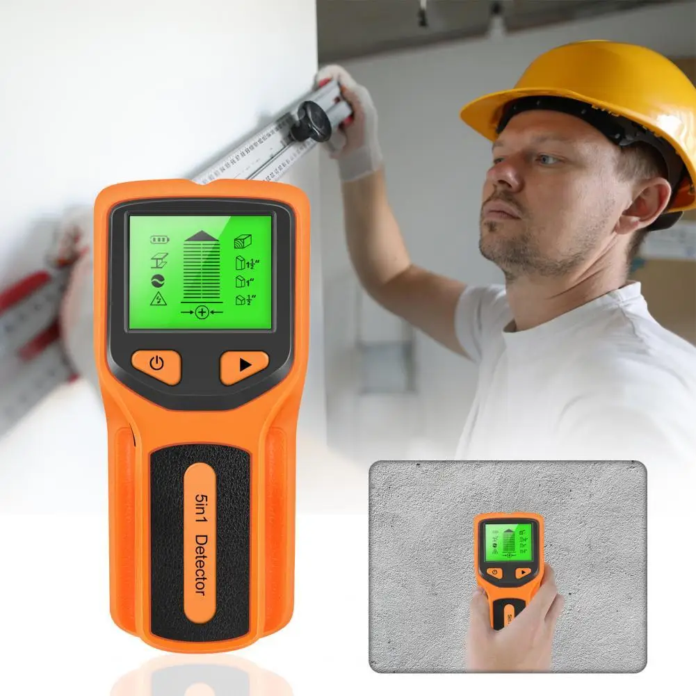 

Easy Reading Practical Reliable Wall Stud Finder Wide Application for Wood Metal Live AC Wire