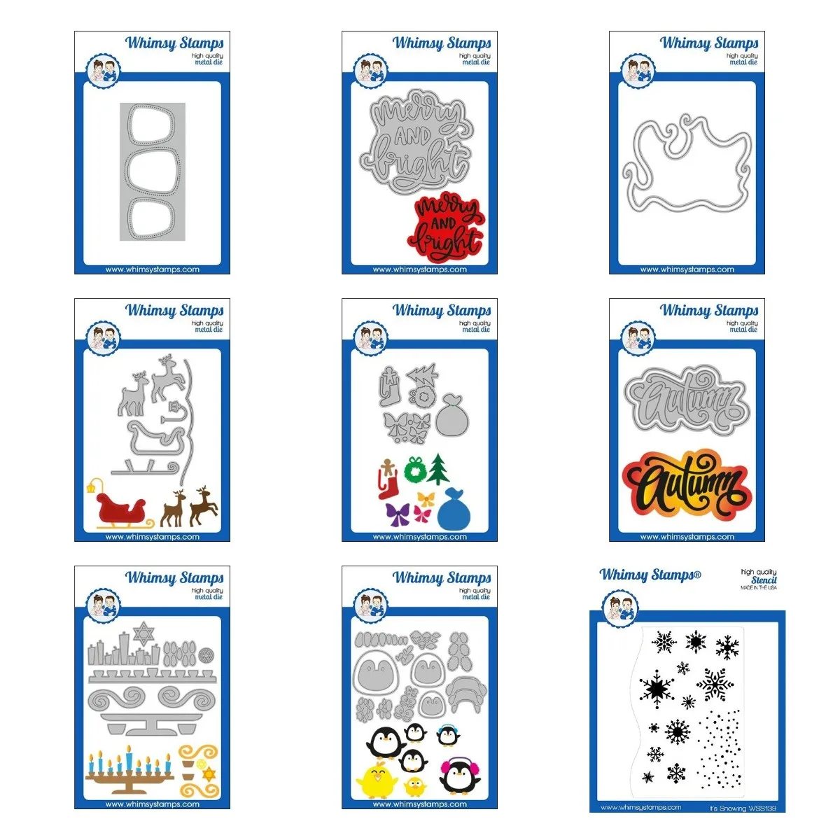 

Menorah Penguin Pals Metal Cutting Dies Stencil For Diy Scrapbooking Crafts Maker Photo Album Template Handmade Decoration 2022