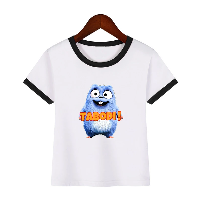 

2022 Children Tshirt Funny T-shirt Print Grizzy Bear Animal Fashion T shirt Christmas Lemmings Tees Harajuku Street Top Clothing