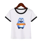 2022 детская футболка, забавная Футболка с принтом гриззи медведь, модная футболка с животными, рождественские футболки с принтом, уличный Топ в стиле Харадзюку, одежда