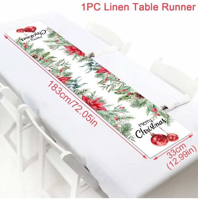 

Скатерть-дорожка сафлорового цвета