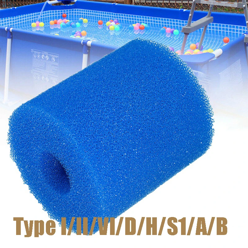 

Губка для бассейна, Многоразовый моющийся очиститель пены для бассейна Intex Type I/II/VI/D/H/S1/A/B