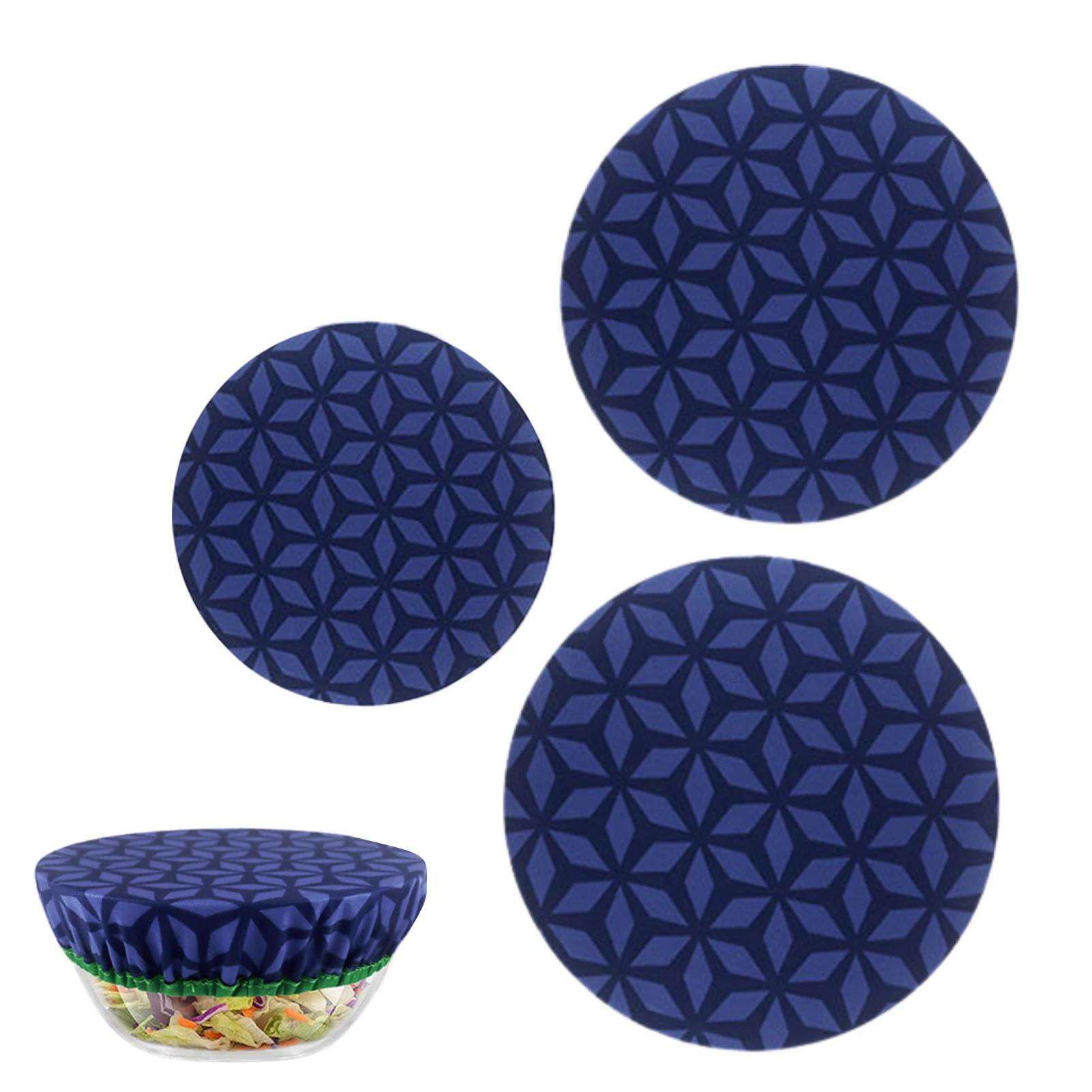 

Reusable Bowl Covers Stretch Wrap Bowl Covers Fabric Stretched Bowl Cover Lids For Covering Leftover Bowls Or Proofing Dough