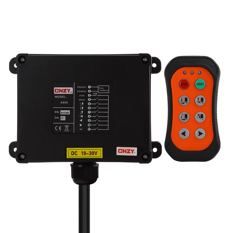 

6-клавишный промышленный радиокран, пульт дистанционного управления, подъемник, верхний кран, подъем задней двери автомобиля