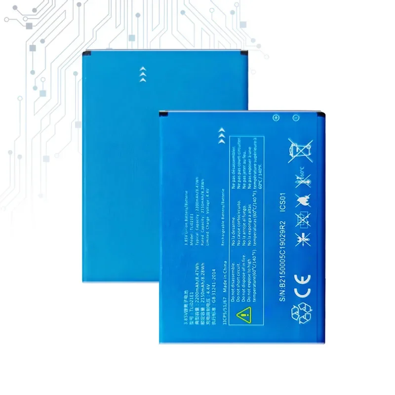 Сменный аккумулятор YKaiserin 2200 мАч TLi021E1 для Alcatel OT-5047U U5 HD CAB 2150008 C1