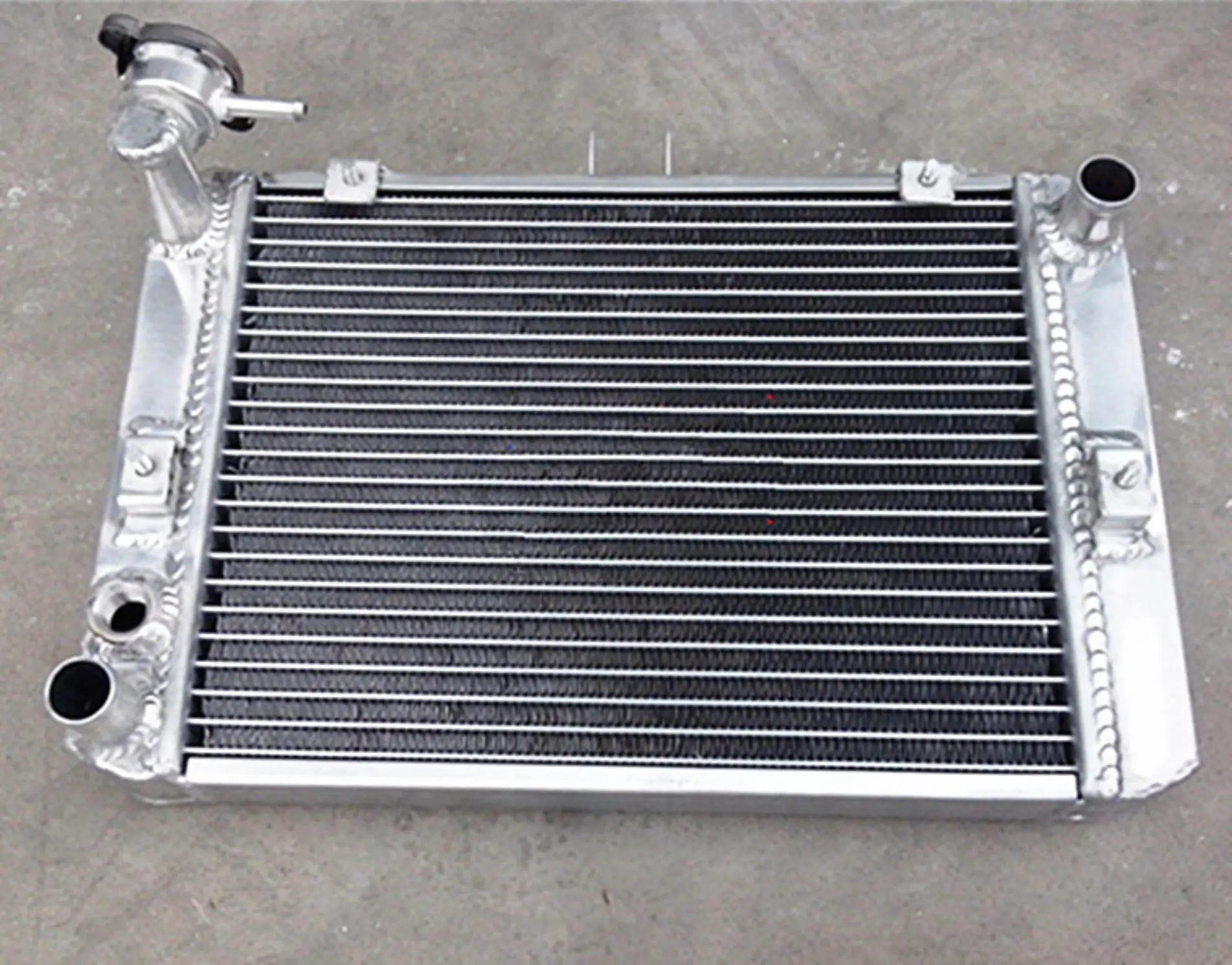 For 1983-1986 Honda V65 Magna VF1100C Aluminum Radiator Cooler Cooling Coolant 1983 1984 1985 1986