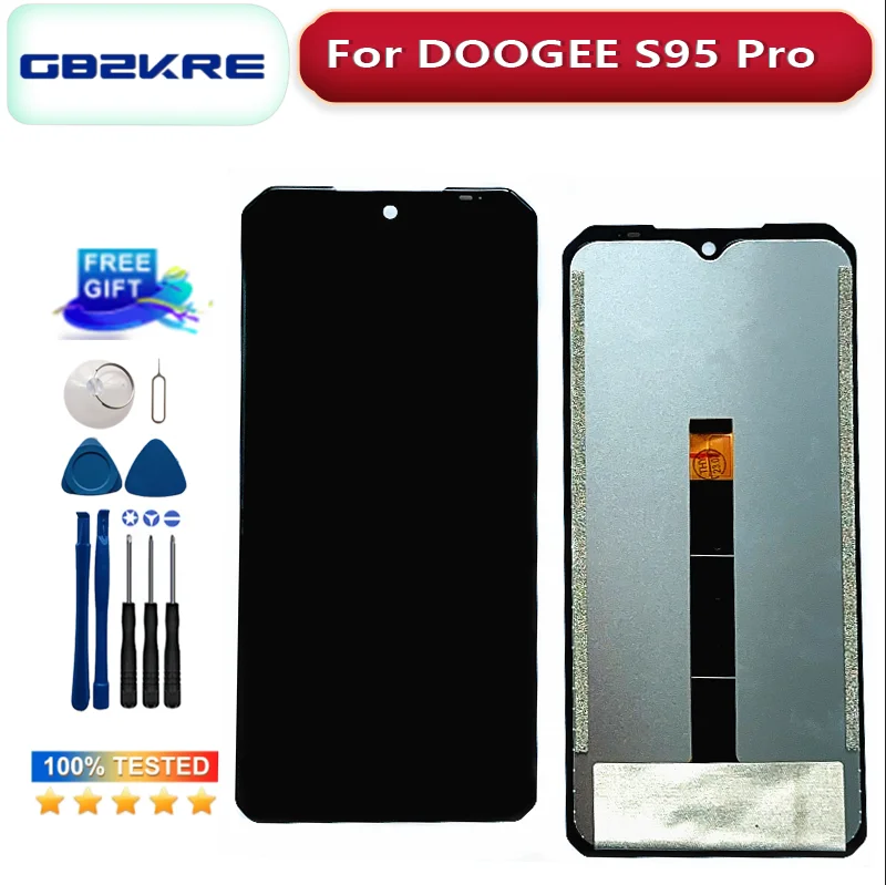 Новый оригинальный 5,5-дюймовый ЖК-дисплей Doogee S95 Pro и фото для замены экрана Doogee S95Pro