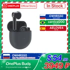 Новинка 2020, Официальный магазин OnePlus Buds OnePlus, TWS Беспроводные наушники с экологическим шумоподавлением для OnePlus 8T Nord N10 код : kuponytop300aug (2400-300) GIFTWEEK200(2000-200)