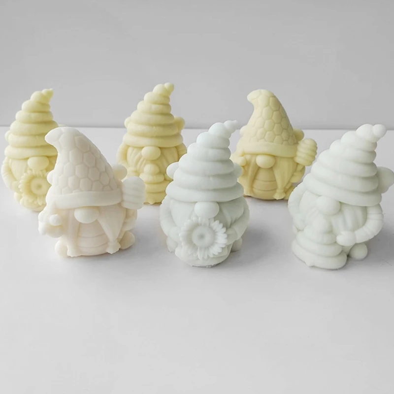 Силиконовая форма для пчел и гномов эпоксидная карлика гипсовая сделай сам