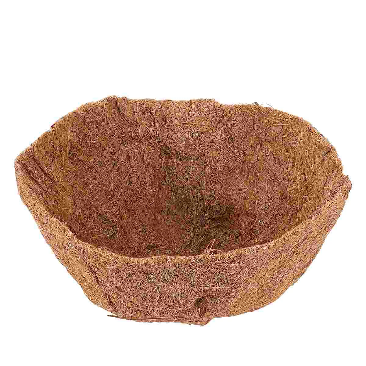 

Yardwe 2 Pcs 30CM Half Shape Flowerpot Liner Cushion Pot Mat Creative Plant Base Pad Flowerpots Bottom for