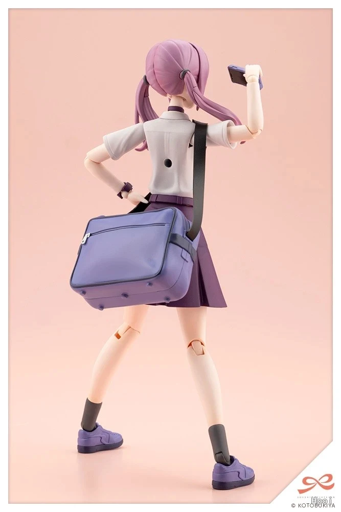Фото Лицензионный набор для сборки модели Kotobukiya Sousai Shoujo Teien JK068 Little Devil Twin Tails JK Girl With Selfie Phone (для хобби) №2