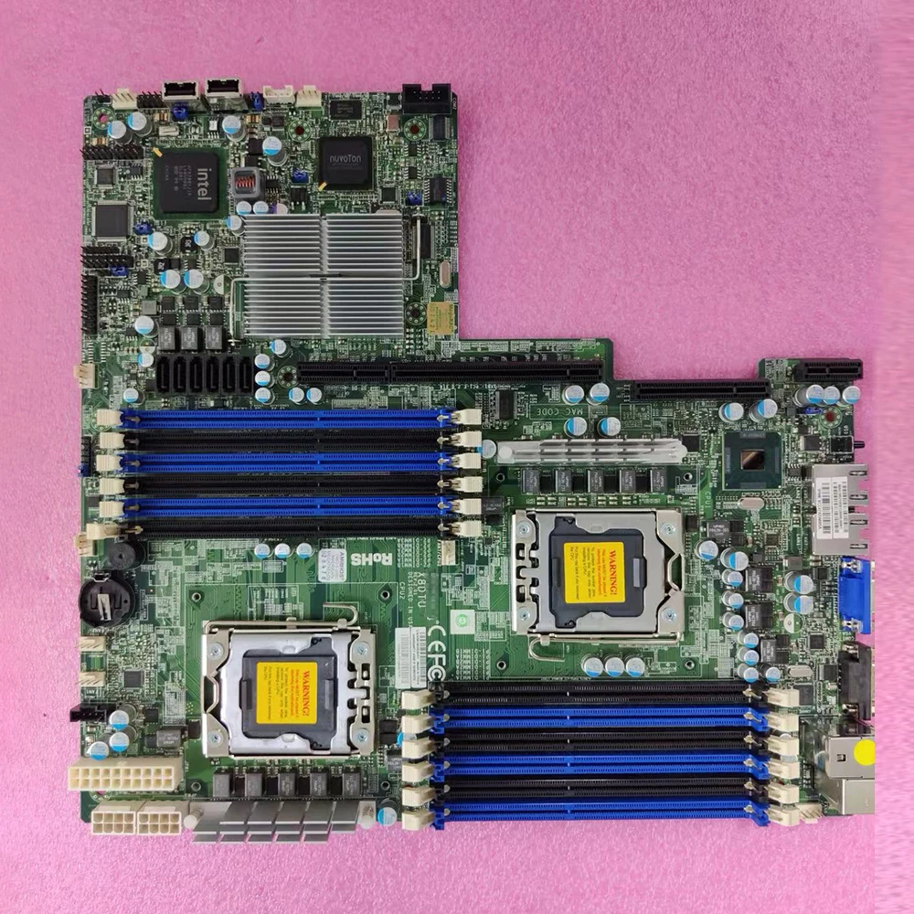 X8DTU для серверной материнской платы Supermicro процессор Xeon 5600/5500 серии 82576