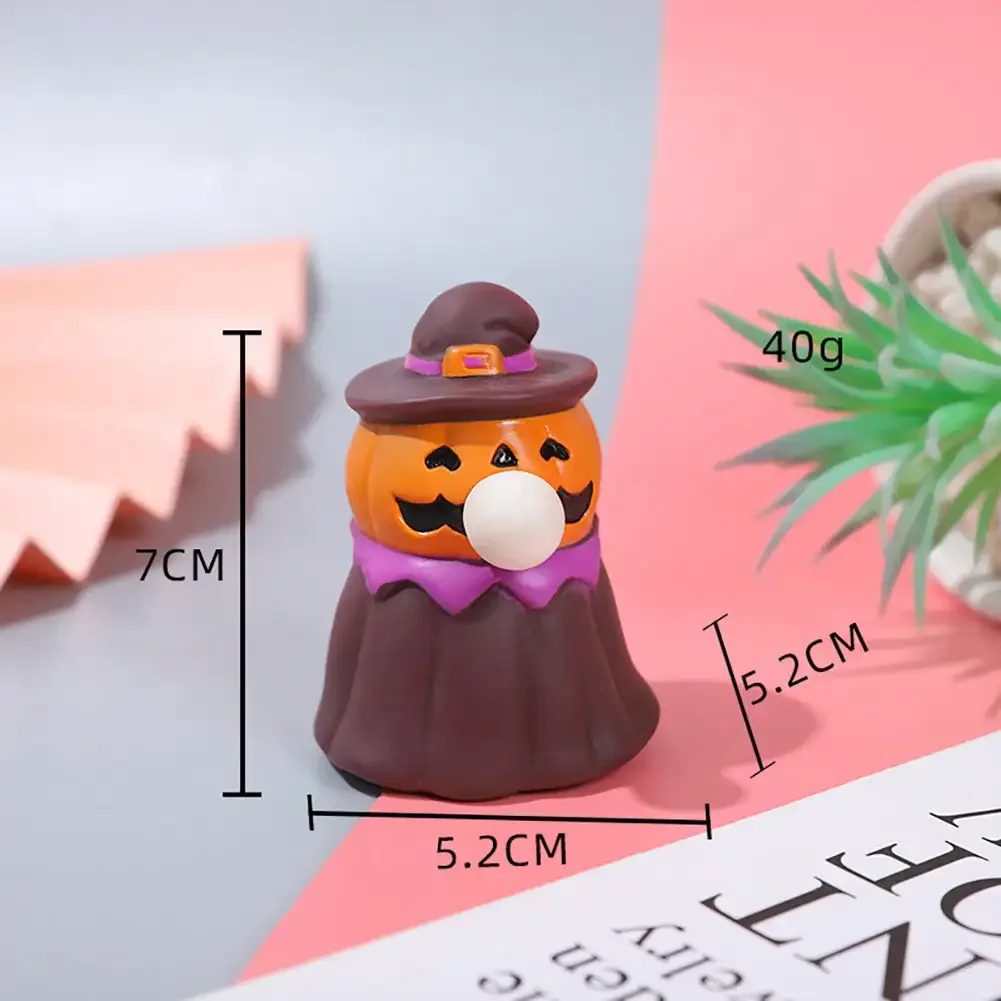 Призрак на Хэллоуин сжимаемая тыква TPR призрак мини-игрушки декомпрессия