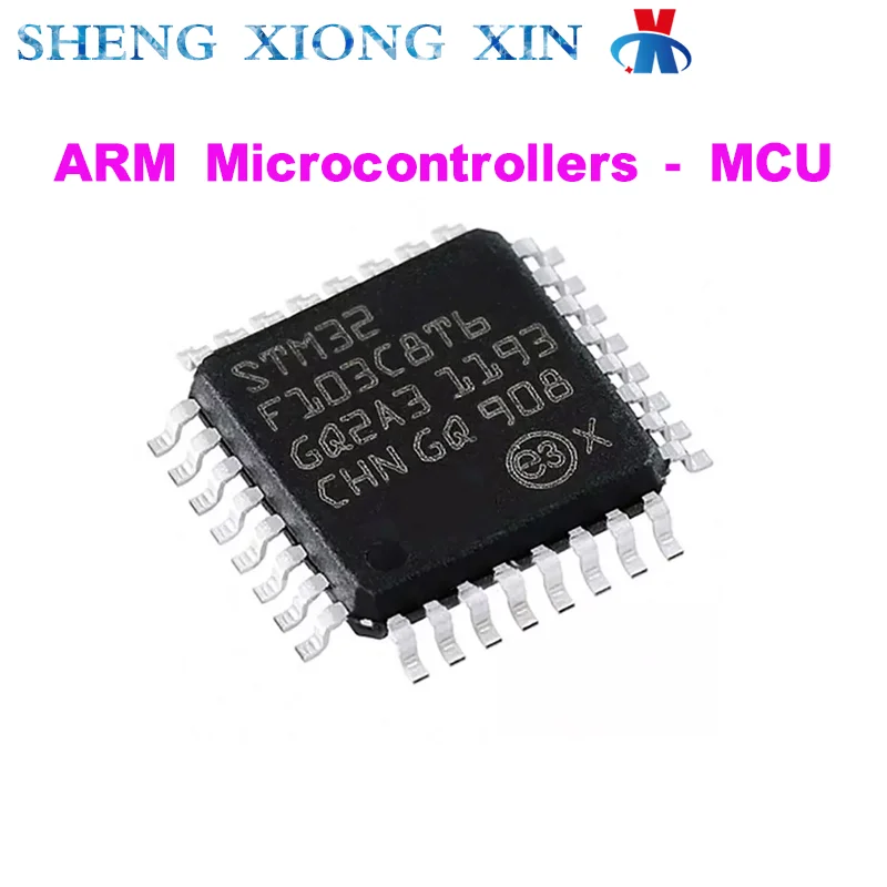 

STM32F103C8T6 Encapsulation LQFP-48 ARM Microcontrollers - MCU 12 Bit 32F103C8T6 Chip