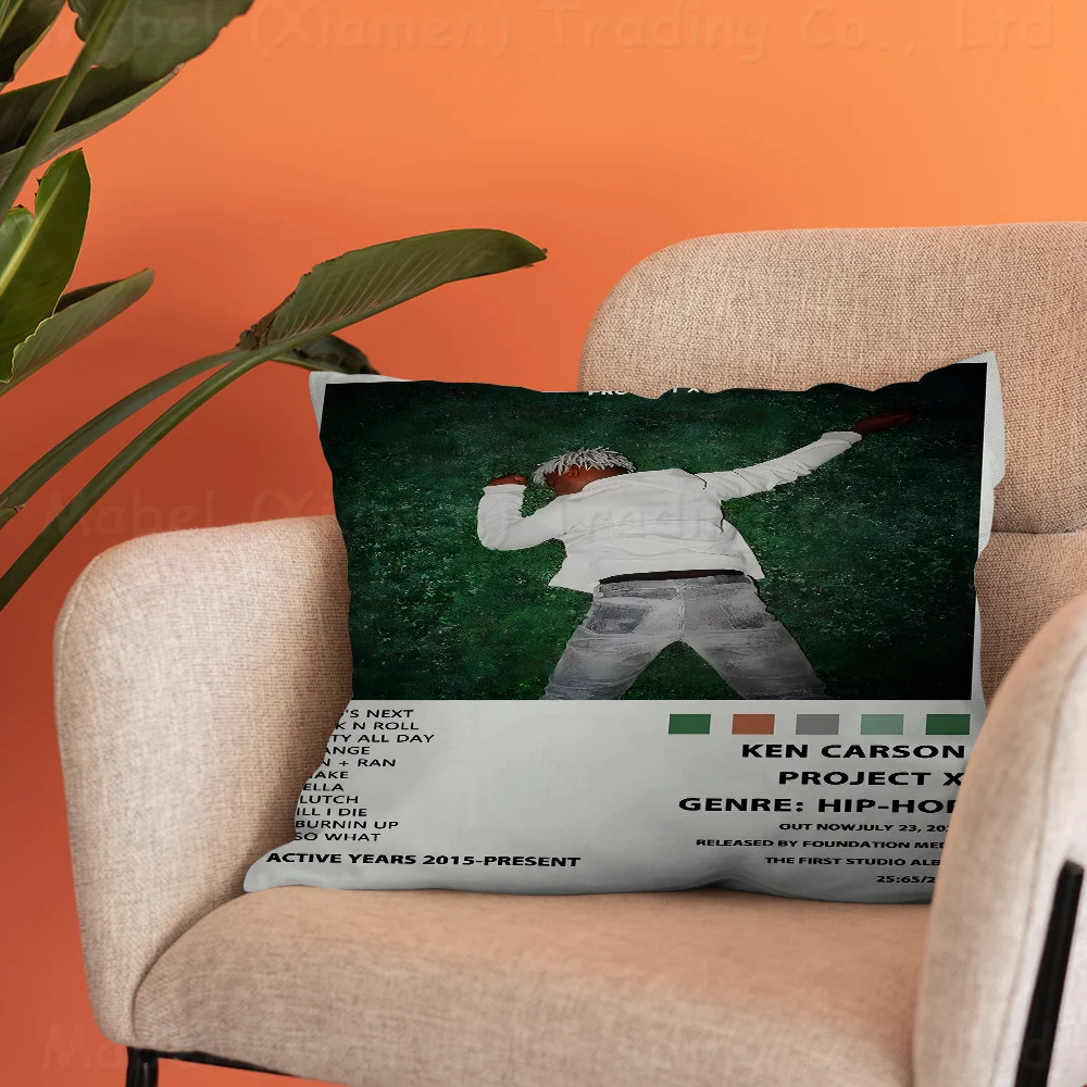 Чехол для подушки MINISO Рэпер Кен Карсон Великий Хаос