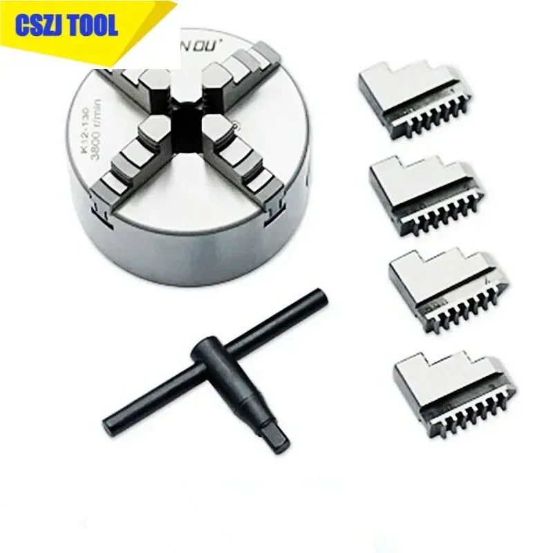 K12 80 100 125 160 200 250 130 Токарный патрон мм Sanou Четырехкулачковый самоцентрирующийся 4