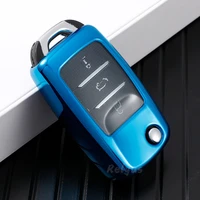 tpu car key case cover for changan cs75 eado cs35 raeton cs15 v3 v5 v7 transparent key protector shell auto accessories